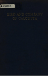 Harisson G.  Bird and Company of Calcutta. A History Produced to Mark the Firm's Centenary 1864-1964